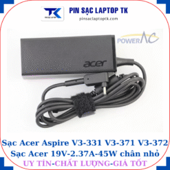 Sạc Acer Aspire V3-331 V3-371 V3-372 logo acer