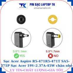 Sạc Acer Aspire R5-471 R5-471T SA5-271P, đầu cắm