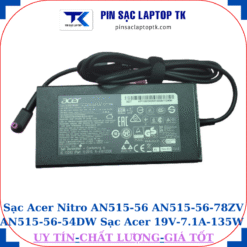 Sạc Acer Nitro AN515 56 AN515 56 78ZV AN515 56 54DW Sạc Acer 19V-7.1A-135W, củ sạc
