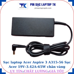 Sạc laptop Acer Aspire-3 A315 56 Sạc Acer 19V-3.42A-65W
