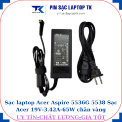 Sạc Acer Aspire 5536G 5538 Sạc Acer 19V-3.42A-65W củ sạc+ dây nguồn