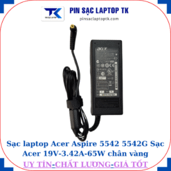 Sạc Acer Aspire 5542 5542G Sạc Acer 19V-3.42A-65W củ sạc