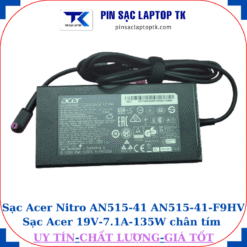 Sạc laptop Acer Nitro AN515 41 AN515 41 F9HV Sạc Acer 19V-7.1A-135W, củ sạc