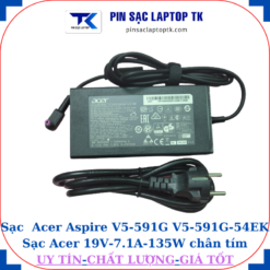 Sạc laptop Acer Aspire V5 591G V5 591G 54EK Sạc Acer 19V-7.1A-135W củ sạc+ dây nguồn