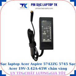 Sạc Acer Aspire 5742ZG 5745 Sạc Acer 19V-3.42A-65W củ sạc