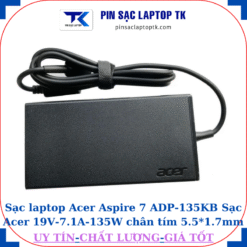 Sạc laptop Acer Aspire-7 ADP 135KB Sạc Acer 19V-7.1A-135W logo acer dập chìm