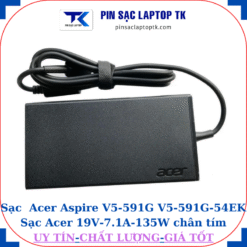 Sạc laptop Acer Aspire V5 591G V5 591G 54EK Sạc Acer 19V-7.1A-135W logo acer dập chìm