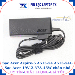 Sạc Acer Aspire 5 A515-54 A515-54G logo acer