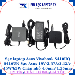 Sạc Asus Vivobook S410UQ S410UN Sạc Asus 19V-2.37A/3.42A-45W/65W Chân nhỏ
