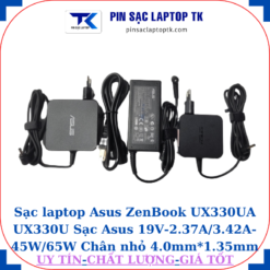 Sạc Asus ZenBook UX330UA UX330U Sạc Asus 19V-2.37A/3.42A-45W/65W Chân nhỏ