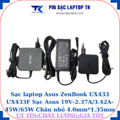 Sạc Asus ZenBook UX433 UX433F Sạc Asus 19V-2.37A/3.42A-45W/65W Chân nhỏ