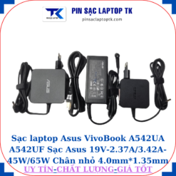 Sạc Asus VivoBook A542UA A542UF Sạc Asus 19V-2.37A/3.42A-45W/65W Chân nhỏ