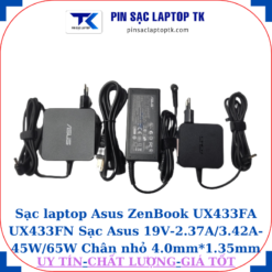 Sạc Asus ZenBook UX433FA UX433FN Sạc Asus 19V-2.37A/3.42A-45W/65W Chân nhỏ
