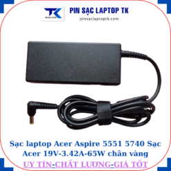 Sạc Acer Aspire 5551 5740 Sạc Acer 19V-3.42A-65W