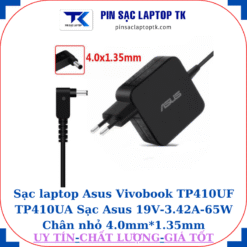 Sạc laptop Asus Vivobook TP410UF TP410UA Sạc Asus 19V-3.42A-65W Chân nhỏ 4.0mm*1.35mm