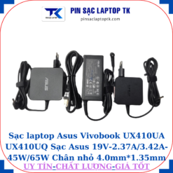 Sạc Asus Vivobook UX410UA UX410UQ Sạc Asus 19V-2.37A/3.42A-45W/65W Chân nhỏ