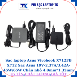 Sạc Asus Vivobook X712FB X712 Sạc Asus 19V-2.37A/3.42A-45W/65W Chân nhỏ