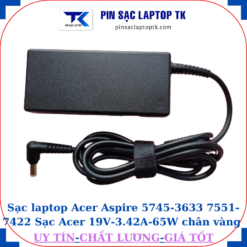 Sạc Acer Aspire 5745-3633 7551-7422 Sạc Acer 19V-3.42A-65W