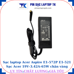 Sạc Acer Aspire E1-572P E1-521 Sạc Acer 19V-3.42A-65W củ sạc