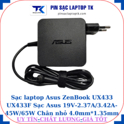 Sạc Asus ZenBook UX433 UX433F Sạc Asus 19V-2.37A/3.42A-45W/65W Chân nhỏ, 65W vuông