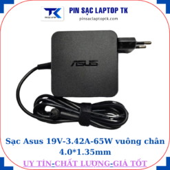 Sạc laptop Asus 19V-3.42A-65W vuông chân nhỏ 4.0*1.35mm