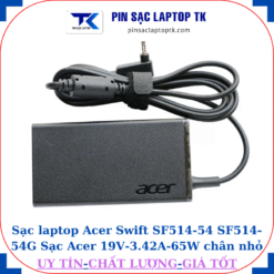 Sạc Acer Swift SF514-54 SF514-54G Sạc Acer 19V-3.42A-65W logo Acer dập chìm
