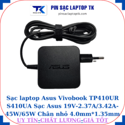 Sạc Asus Vivobook TP410UR S410UA Sạc Asus 19V-2.37A/3.42A-45W/65W Chân nhỏ 45W vuông