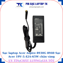 Sạc Acer Aspire 8930G 8940 Sạc Acer 19V-3.42A-65W củ sạc
