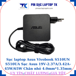 Sạc laptop Asus Vivobook S510UN S510UA Sạc Asus 19V-2.37A/3.42A-45W/65W Chân nhỏ