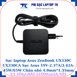 Sạc Asus ZenBook UX330C UX330CA Sạc Asus 19V-2.37A/3.42A-45W/65W Chân nhỏ, 45W vuông