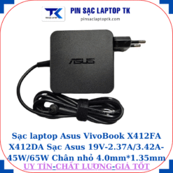 Sạc Asus VivoBook X412FA X412DA Sạc Asus 19V-2.37A/3.42A-45W/65W Chân nhỏ, 65W vuông