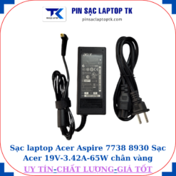 Sạc Acer Aspire 7738 8930 Sạc Acer 19V-3.42A-65W củ sạc+ dây nguồn