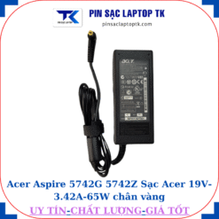 Sạc Acer Aspire 5742G 5742Z Sạc Acer 19V-3.42A-65W củ sạc