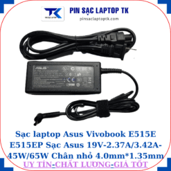 Sạc Asus Vivobook E515E E515EP Sạc Asus 19V-2.37A/3.42A-45W/65W Chân nhỏ, 45w chữ nhật