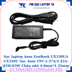 Sạc Asus ZenBook UX330UA UX330U Sạc Asus 19V-2.37A/3.42A-45W/65W Chân nhỏ, 45W chữ nhật