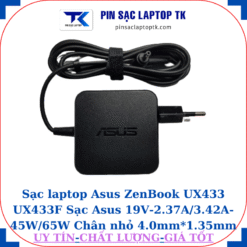 Sạc Asus ZenBook UX433 UX433F Sạc Asus 19V-2.37A/3.42A-45W/65W Chân nhỏ, 45W vuông