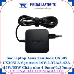 Sạc Asus ZenBook UX305 UX305LA Sạc Asus 19V-2.37A/3.42A-45W/65W Chân nhỏ, 45W vuông
