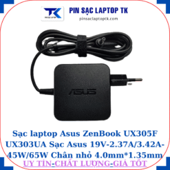 Sạc Asus ZenBook UX305F UX303UA Sạc Asus 19V-2.37A/3.42A-45W/65W Chân nhỏ, 45W vuông