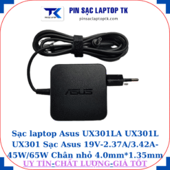 Sạc Asus UX301LA UX301L UX301 Sạc Asus 19V-2.37A/3.42A-45W/65W Chân nhỏ, 45W vuông