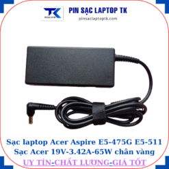 Sạc Acer Aspire E5-475G E5-511 Sạc Acer 19V-3.42A-65W
