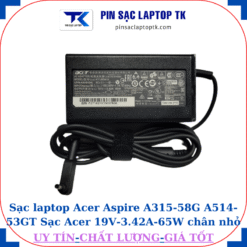 Sạc Acer Aspire A315-58G A514-53GT Sạc Acer 19V-3.42A-65W củ sạc
