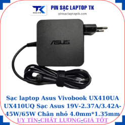Sạc Asus Vivobook UX410UA UX410UQ Sạc Asus 19V-2.37A/3.42A-45W/65W Chân nhỏ 65W vuông