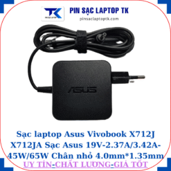 Sạc Asus Vivobook X712J X712JA Sạc Asus 19V-2.37A/3.42A-45W/65W Chân nhỏ 45W vuông