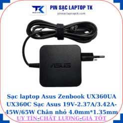 Sạc Asus Zenbook UX360UA UX360C Sạc Asus 19V-2.37A/3.42A-45W/65W Chân nhỏ, 45w vuông
