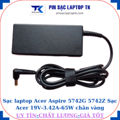 Sạc Acer Aspire 5742G 5742Z Sạc Acer 19V-3.42A-65W