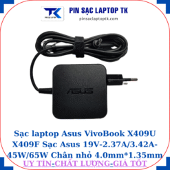 Sạc Asus VivoBook X409U X409F Sạc Asus 19V-2.37A/3.42A-45W/65W Chân nhỏ, 45W vuông