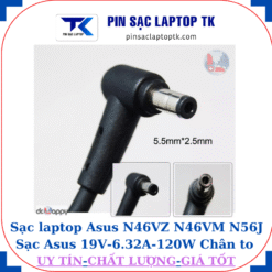 Sạc laptop Asus N46VZ N46VM N56J Sạc Asus 19V-6.32A-120W Chân to 5.5*2.5mm