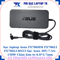 Sạc Asus FX706HM FX706LI FX706LI-RS53 Sạc Asus 20V-7.5A-150W, logo Asus dập chìm