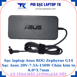 Sạc Asus ROG Zephyrus G14 Sạc Asus 20V-7.5A-150W, logo Asus dập chìm