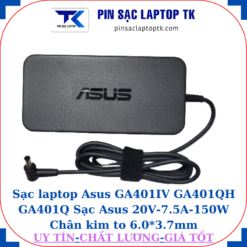 Sạc Asus GA401IV GA401QH GA401Q Sạc Asus 20V-7.5A-150W, logo Asus dập chìm